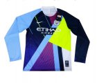 camisa primera equipacion Manchester City 2020 manga larga